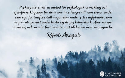 Psykosyntesen är en metod för psykologisk utveckling och självförverkligande